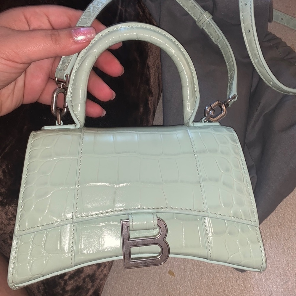 Balenciaga hourglass bag xs
